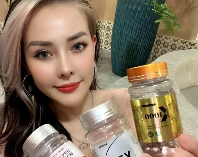 Ngân 98 giới thiệu sản phẩm giảm cân trên các nền tảng mạng xã hội - Ảnh: Internet