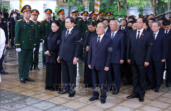 Đoàn Quốc hội nước Cộng hòa Xã hội chủ nghĩa Việt Nam do đồng chí Trần Thanh Mẫn - Ủy viên Bộ Chính trị, Chủ tịch Quốc hội làm trưởng đoàn - ảnh: TTXVN