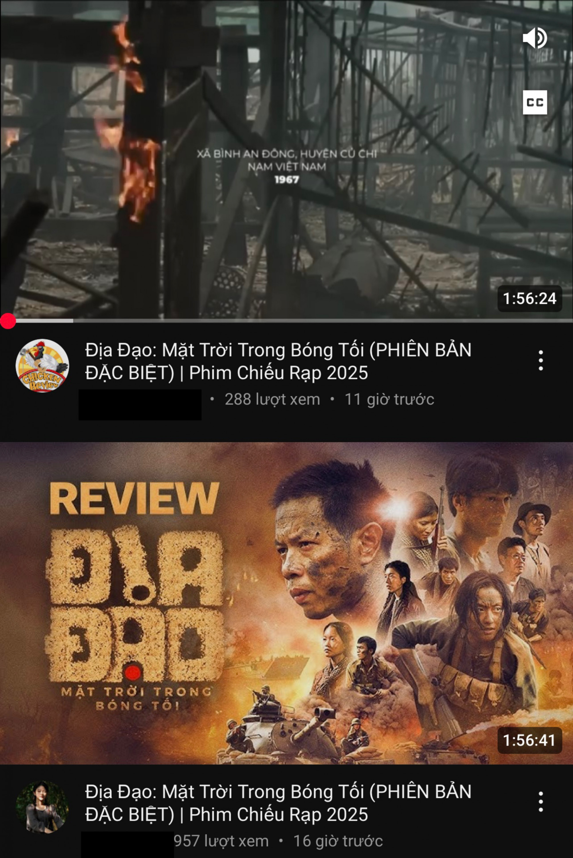Liên tiếp các kênh đăng tải nội dung phim lậu lên YouTube 