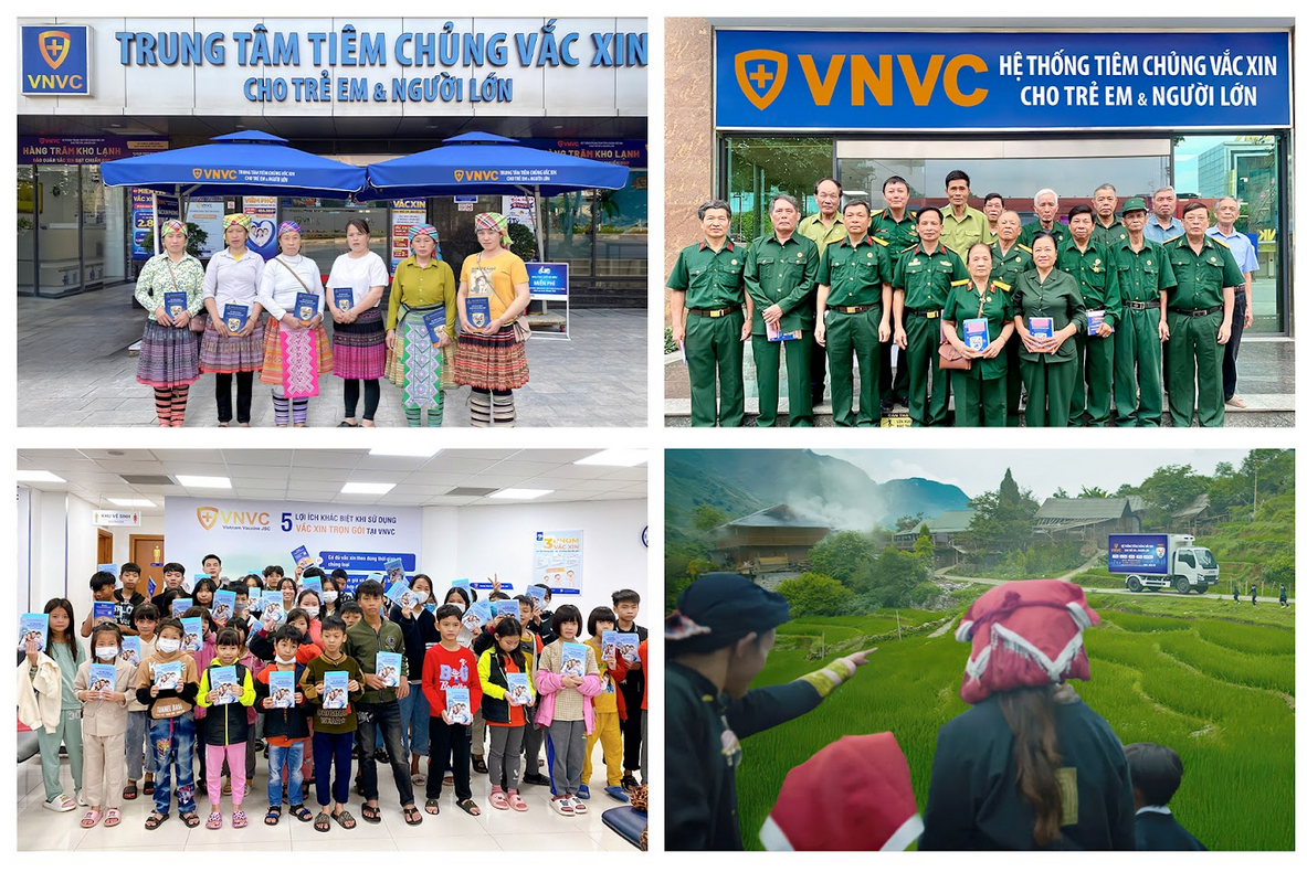 Mỗi năm, Hệ thống tiêm chủng VNVC phục vụ hàng chục triệu khách hàng tiêm chủng các vắc xin chất lượng cao, bảo quản an toàn chuẩn quốc tế với chi phí hợp lý, qua đó đóng góp quan trọng cho việc phòng ngừa bệnh truyền nhiễm cho người dân và cộng đồng - Ảnh: VNVC