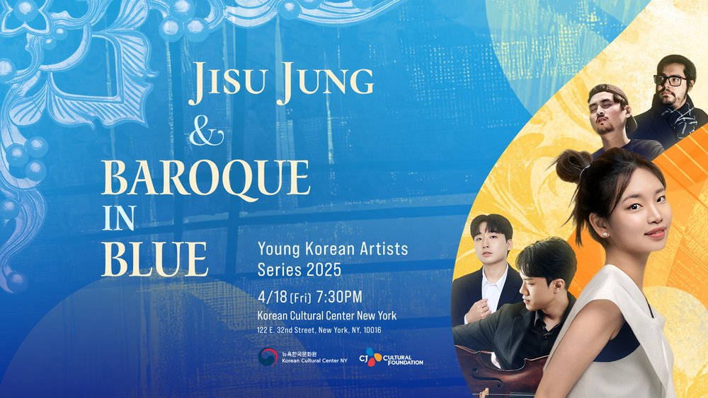 Poster  chương trình Hioiws thiệu những nghệ sĩ mới (Young Korean Artists Series) trong ddược tổ chức tại NewYork
