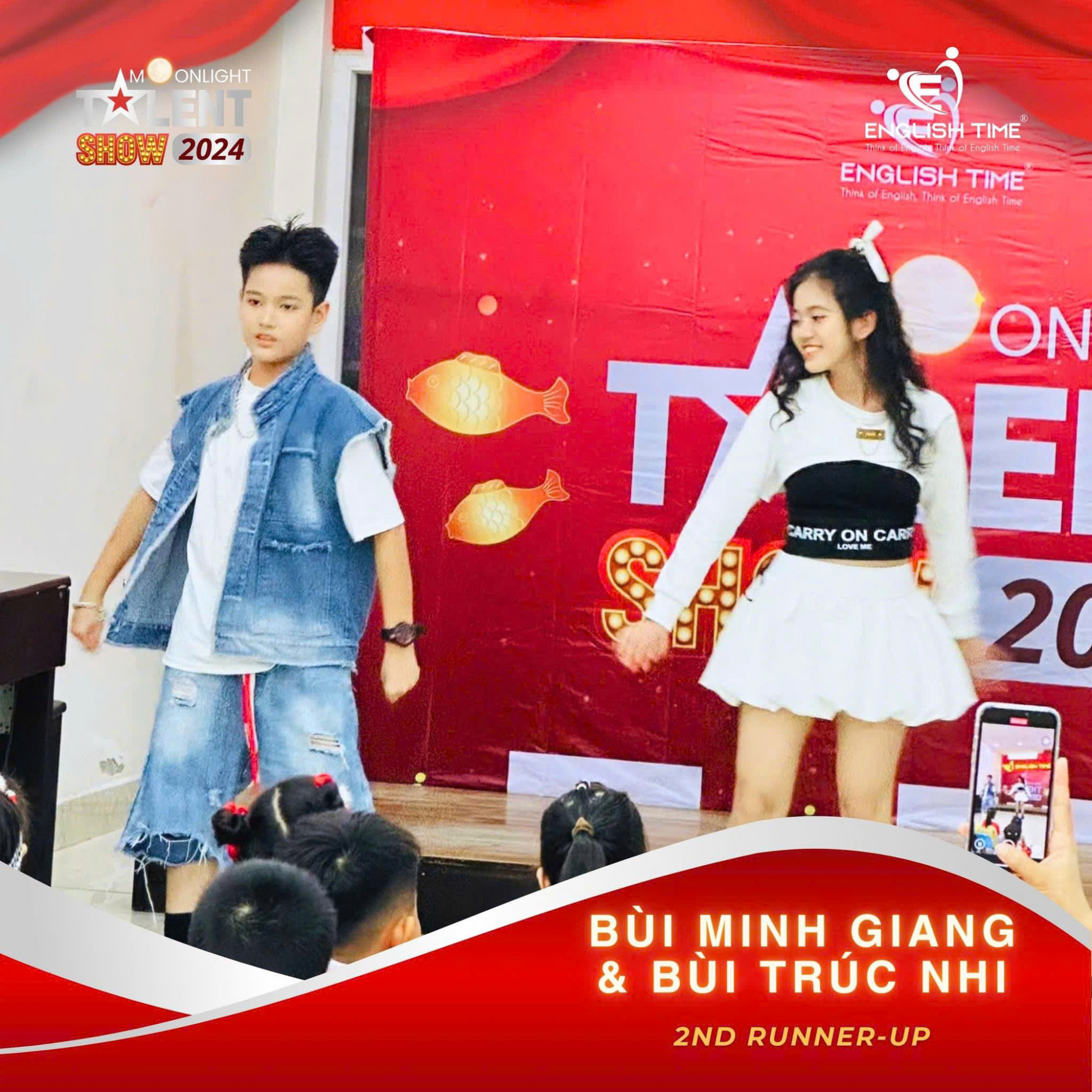 Trúc Nhi - Minh Giang, ở nhà là chị em, trên sân khấu là bạn diễn - Ảnh: nhân vật cung cấp