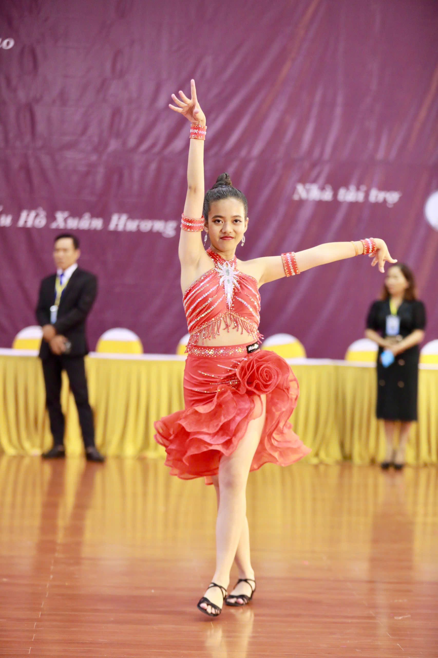 Trúc Nhi trong những bước nhảy uyển chuyển, duyên dáng - Ảnh: nhân vật cung cấp