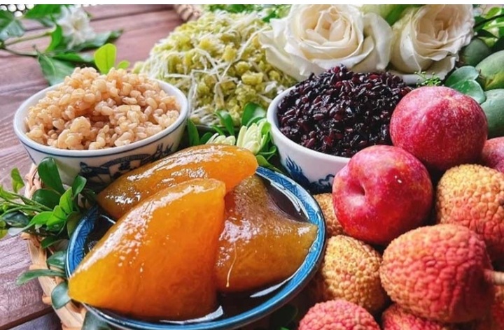 Mâm cúng tết Đoan ngọ (ảnh minh hoạ)