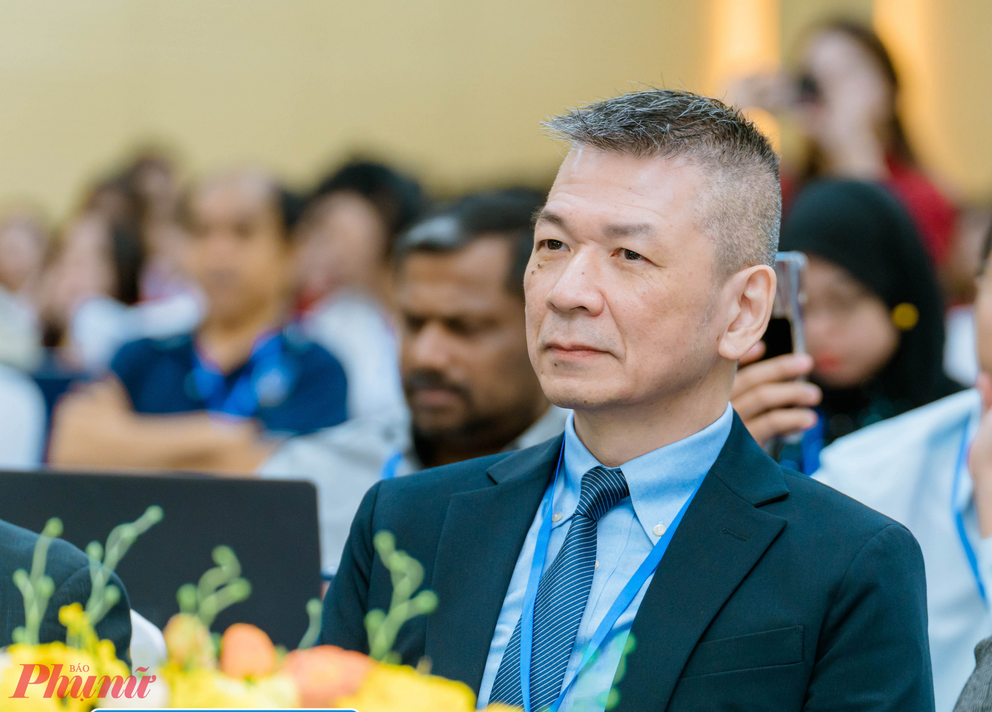 Ông David Ngo - giáo sư AI và phân tích dữ liệu, Đại học Khoa học và Công ngệ Malaysia - Ảnh: Nguyễn Loan