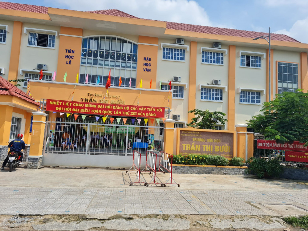 Trường tiểu học Trần Thị Bưởi (TP Thủ Đức) - Ảnh: P.N.