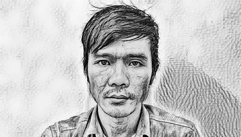 Đối tượng Thật tại cơ quan công an_Ảnh: CACC