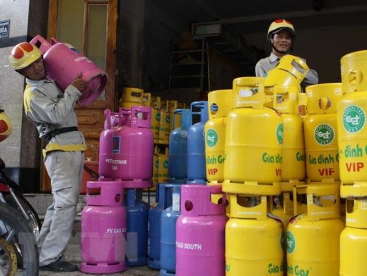 Từ đầu năm đến nay, giá gas đã giảm 10.500 đồng/bình 12kg - Ảnh minh họa