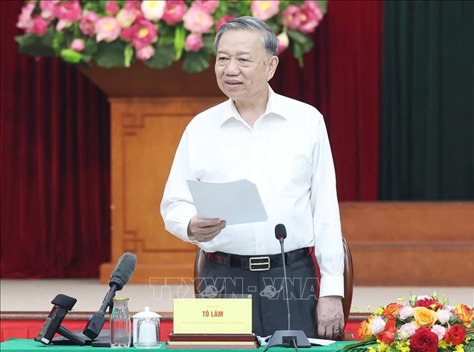 Tổng Bí thư Tô Lâm. Ảnh: Thống Nhất/TTXVN