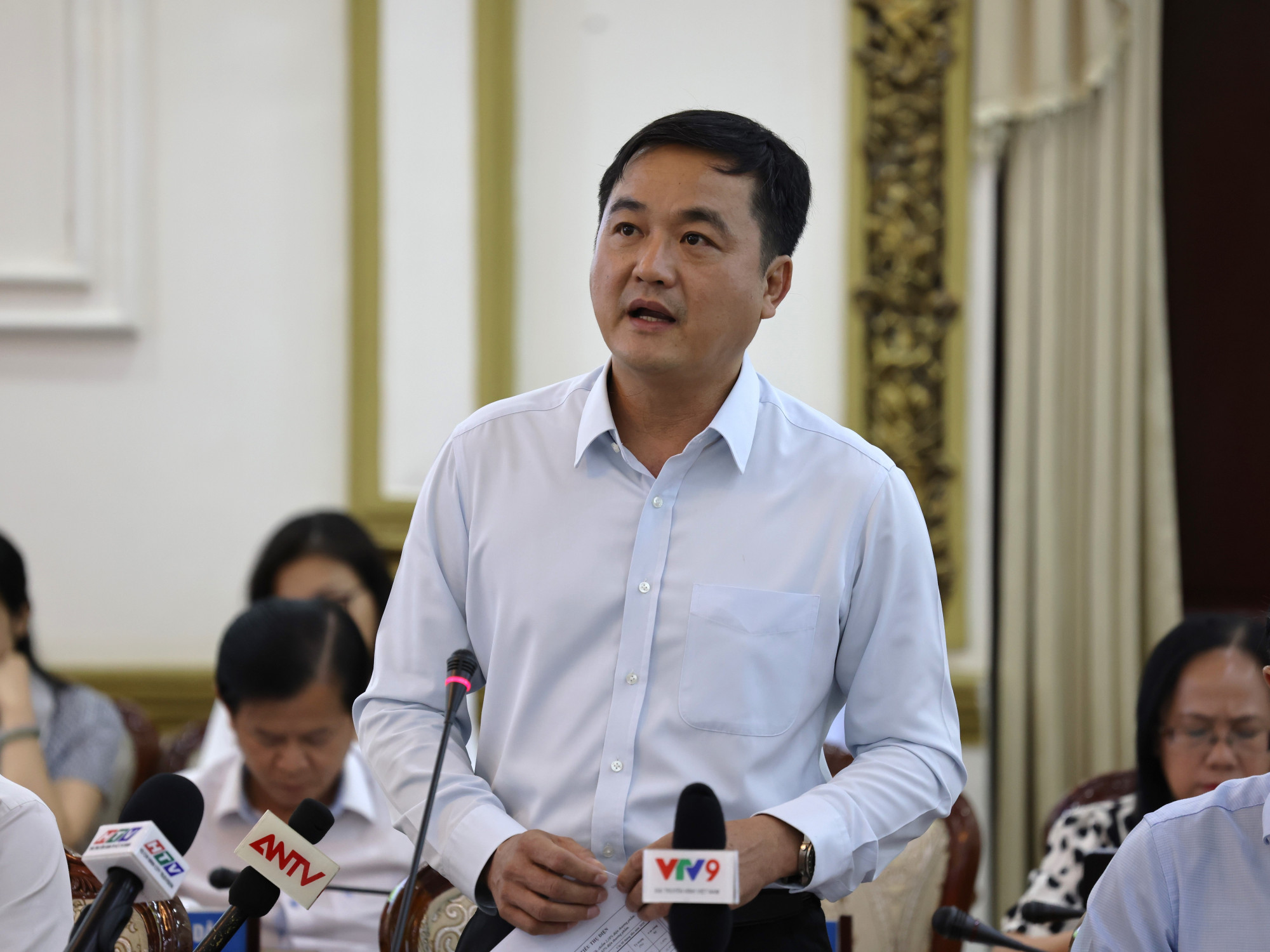 Ông Bùi Tá Hoàng Vũ - Giám đốc Sở Công thương TPHCM - Ảnh: TTBC