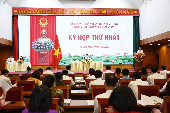 Kỳ họp thứ nhất HĐND quận khóa XXI, nhiệm kỳ 2021-2026 - ảnh minh họa
