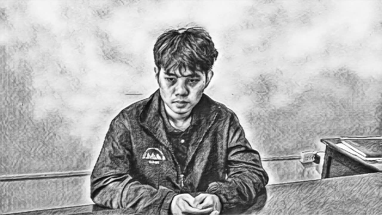 Đối tượng Nguyễn Bá Khánh Toàn vừa bị bắt để phục vụ điều tra - Ảnh: S.Đ. 