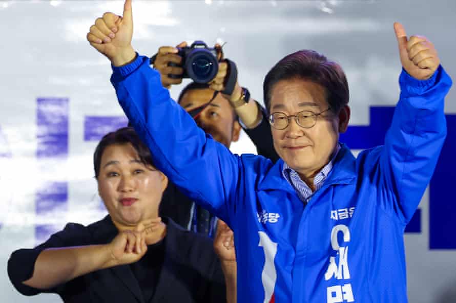 Ông Lee Jae-myung đắc cử Tổng thống Hàn Quốc - Ảnh: Getty image