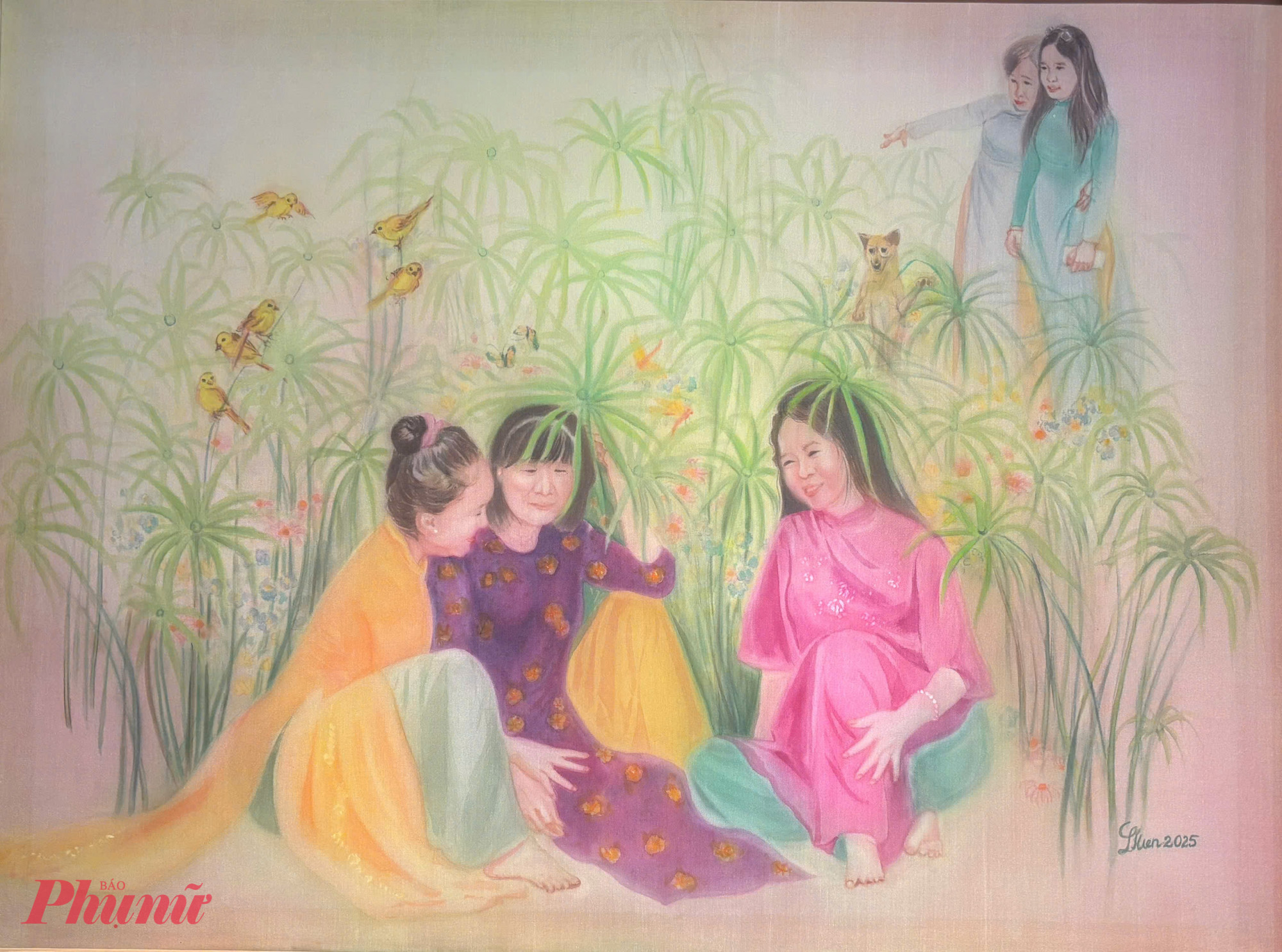 Tranh của hoạ sĩ Lương Hiền