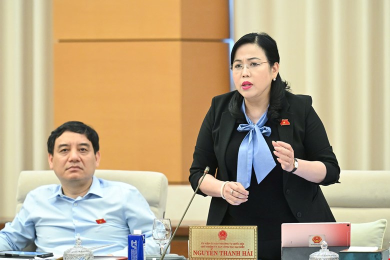 Chủ nhiệm Ủy ban Công tác đại biểu Nguyễn Thanh Hải - ảnh: Media Quốc hội