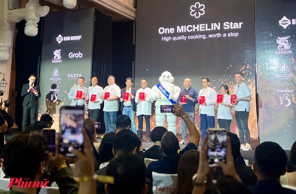 Việt Nam có 9 nhà hàng đạt 1 sao MICHELIN. Ảnh: Quốc Thái