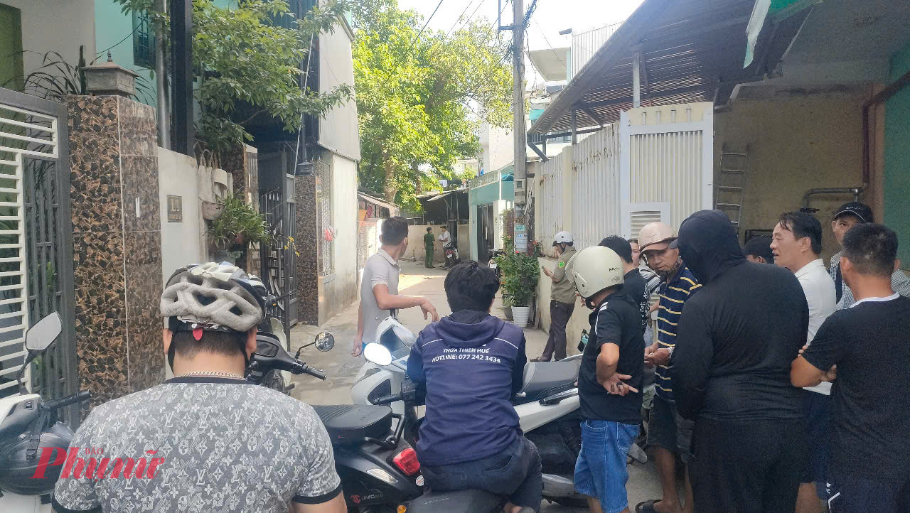Căn nhà đối tượng gây án nằm gần cuối kiệt số 1 Dương Văn An TP Huế