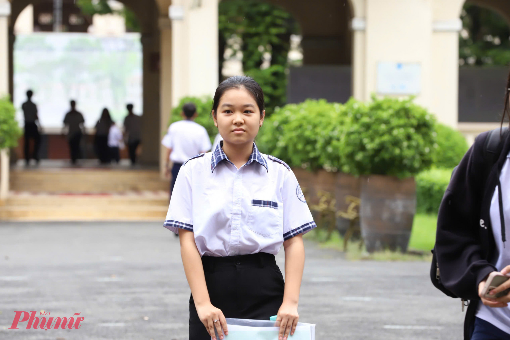 Đề thi toán tạo ra nhiều chiều cảm xúc cho thí sinh - Ảnh: Thành Lâm