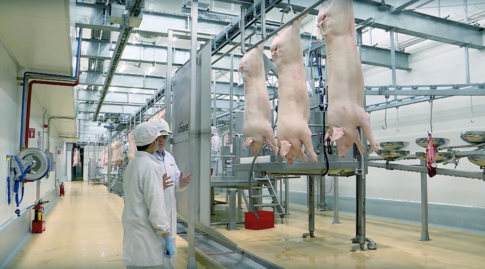 Dây chuyền sản xuất thịt ủ mát MEATDeli do Marel - công ty hàng đầu thế giới về thiết bị giết mổ, chế biến thịt của Hà Lan cung cấp
