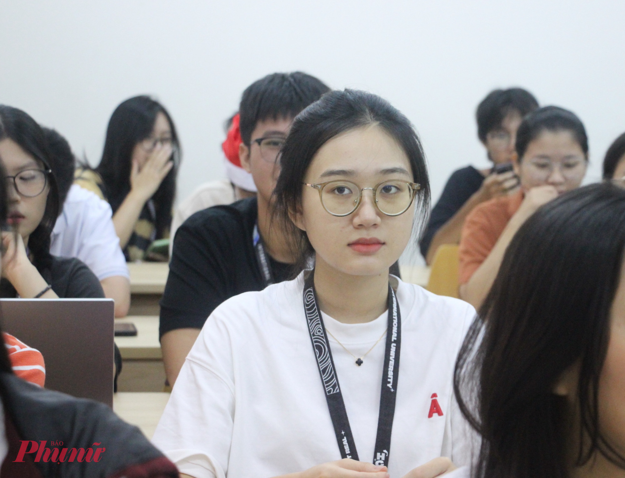 Sinh viên Trường đại học Quốc tế (Đại học Quốc gia TPHCM) trong một tiết học - Ảnh: Nguyễn Loan