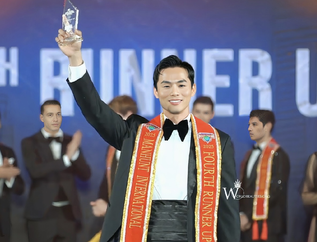 Tối 10/6, chung kết Manhunt International 2025 diễn ra tại Bangkok, Thái Lan với sự tham dự của 37 thí sinh đến từ khắp các quốc gia và vùng lãnh thổ trên thế giới. Đại diện Việt Nam – người mẫu Vũ Linh xuất sắc lọt vào Top 5 chung cuộc và giành danh hiệu Á vương 4. 