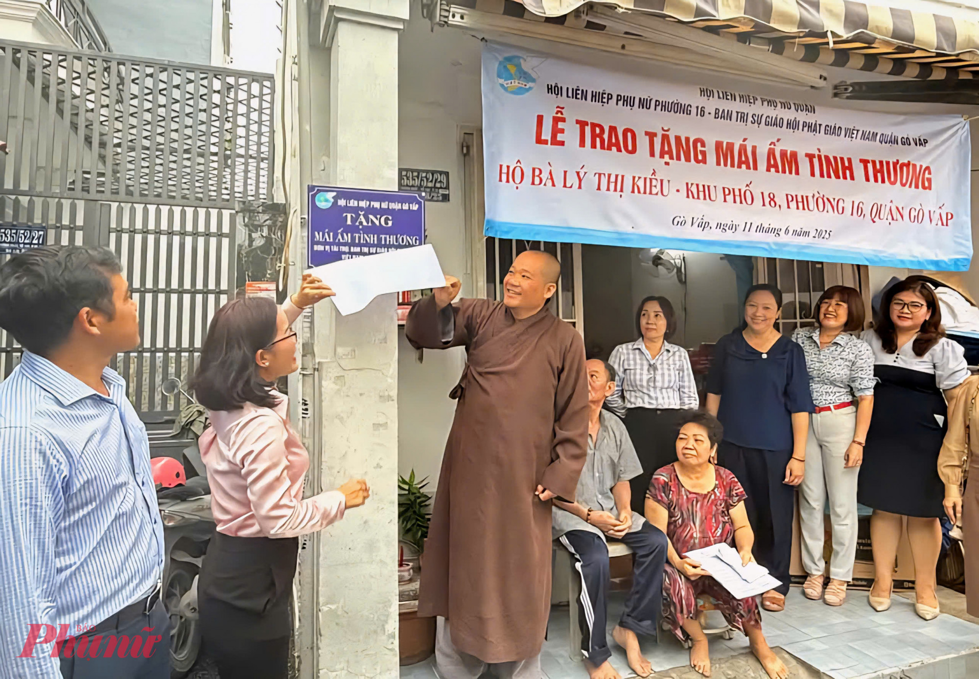 Hội LHPN quận Gò Vấp phối hợp với Ban trị sự Giáo hội Phật giáo Việt Nam quận Gò Vấp