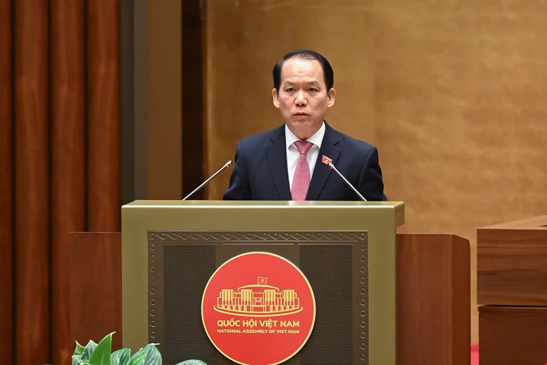 Chủ nhiệm Ủy ban Pháp luật và Tư pháp Hoàng Thanh Tùng - ảnh: QH