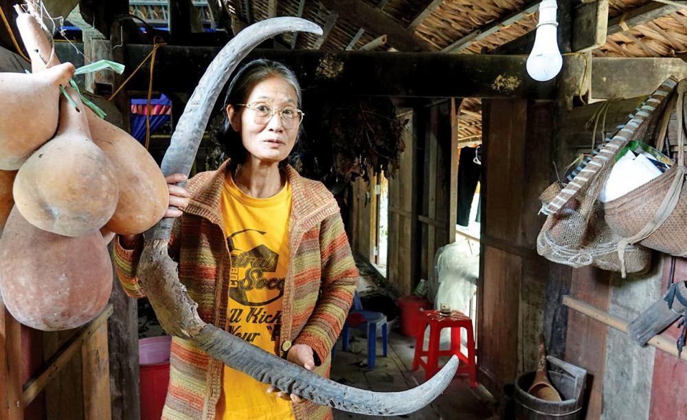 Nữ nhà báo nặng lòng với văn hóa dân gian Nhà báo, nhà nghiên cứu văn hóa dân gian Đỗ Thị Tấc - ẢNH: Đ.H.