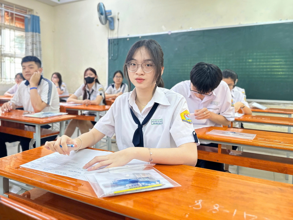 Thí sinh TPHCM thi tốt nghiệp THPT năm 2024