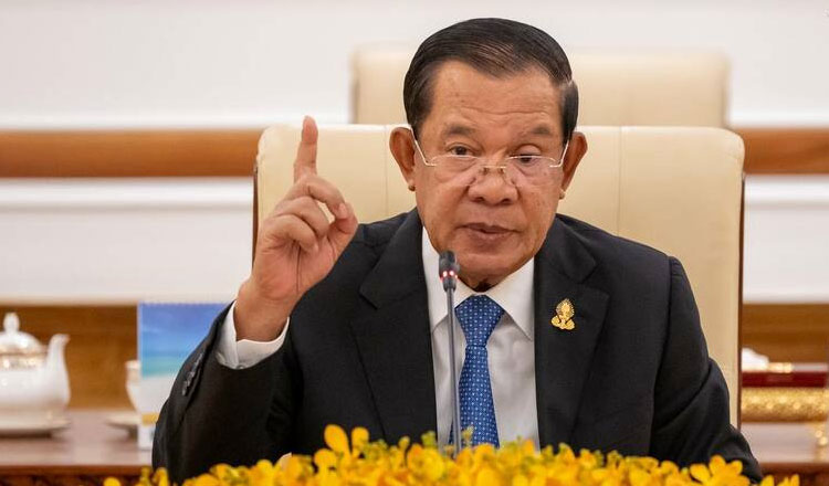 Chủ tịch Thượng viện Campuchia Hun Sen - Ảnh: AKP