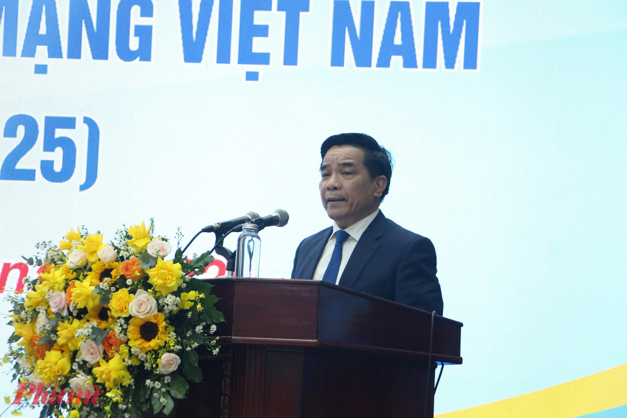 Chủ tịch UBND tỉnh Quảng Nam Lê Văn Dũng phát biểu tại buổi lễ