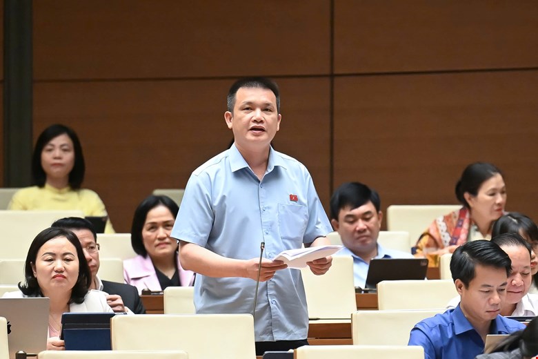 Đại biểu Hoàng Ngọc Định (đoàn Hà Giang) - ảnh: QH