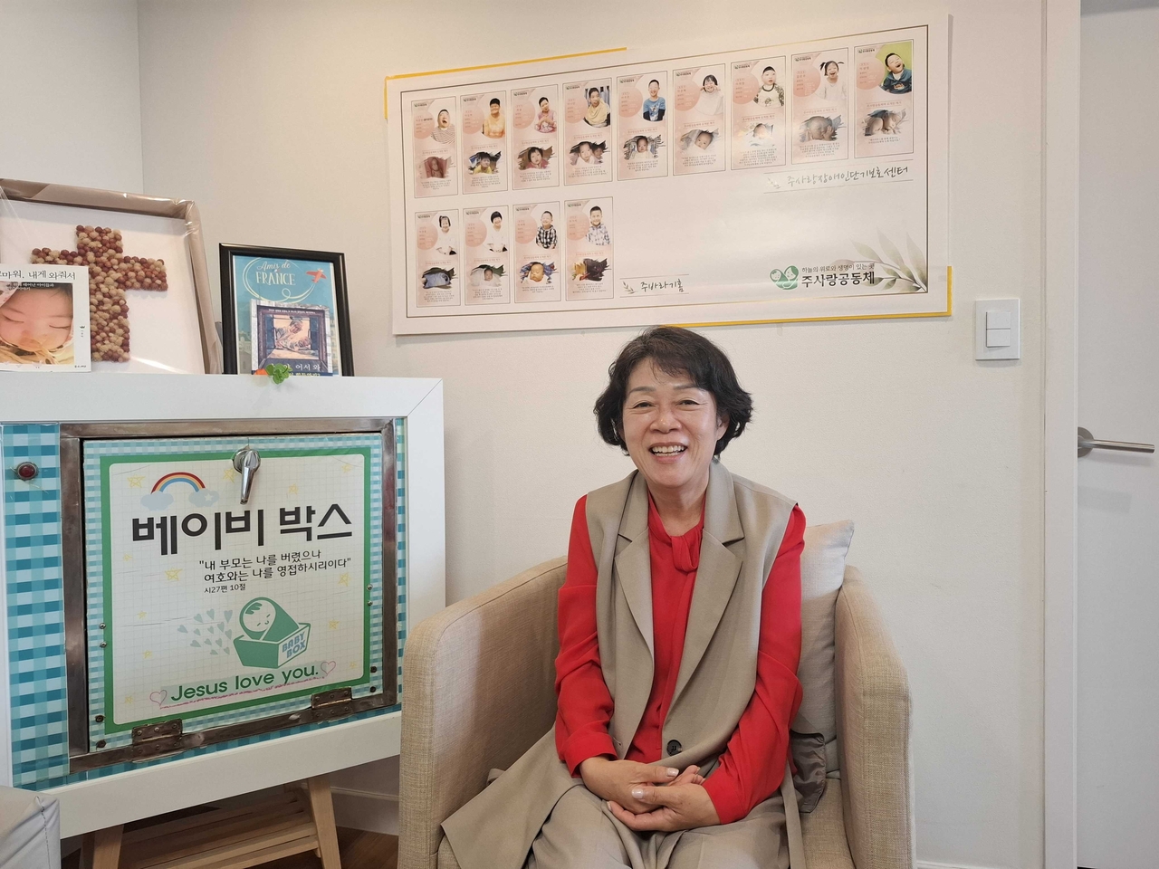 Giám đốc điều hành của Babybox Korea, Hwang Min-sook, trong một cuộc phỏng vấn - ảnh: Shin Ji-hye/The Korea Herald