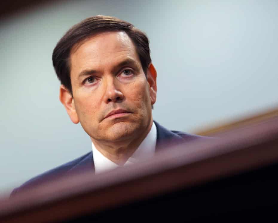 Bộ trưởng Bộ ngoại giao Mỹ Marco Rubio  - Ảnh: EPA