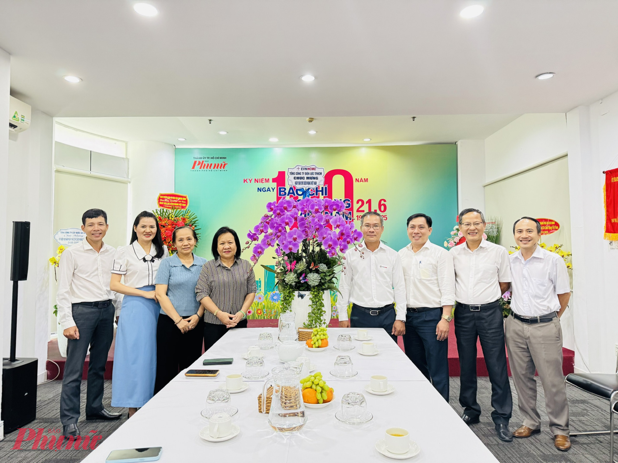Đoàn Tổng công ty Điện lực TPHCM tại buổi gặp gỡ