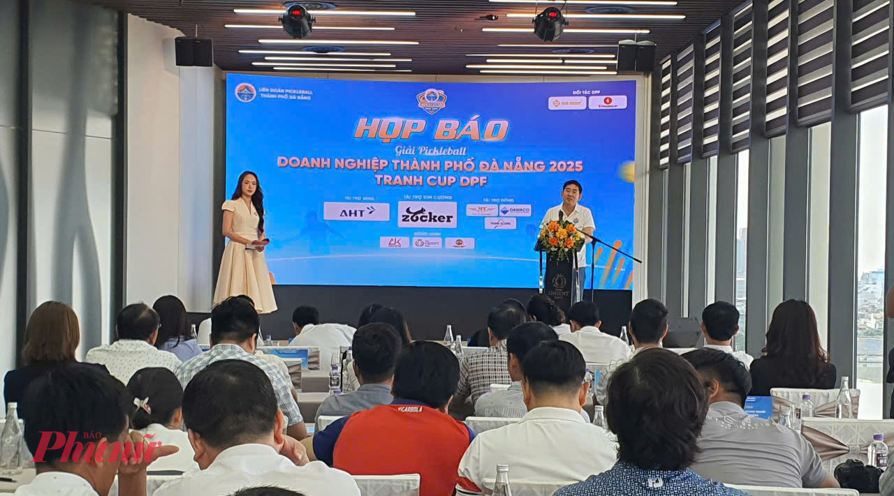 Liên đoàn Pickleball Đà Nẵng họp báo công bố giải đấu