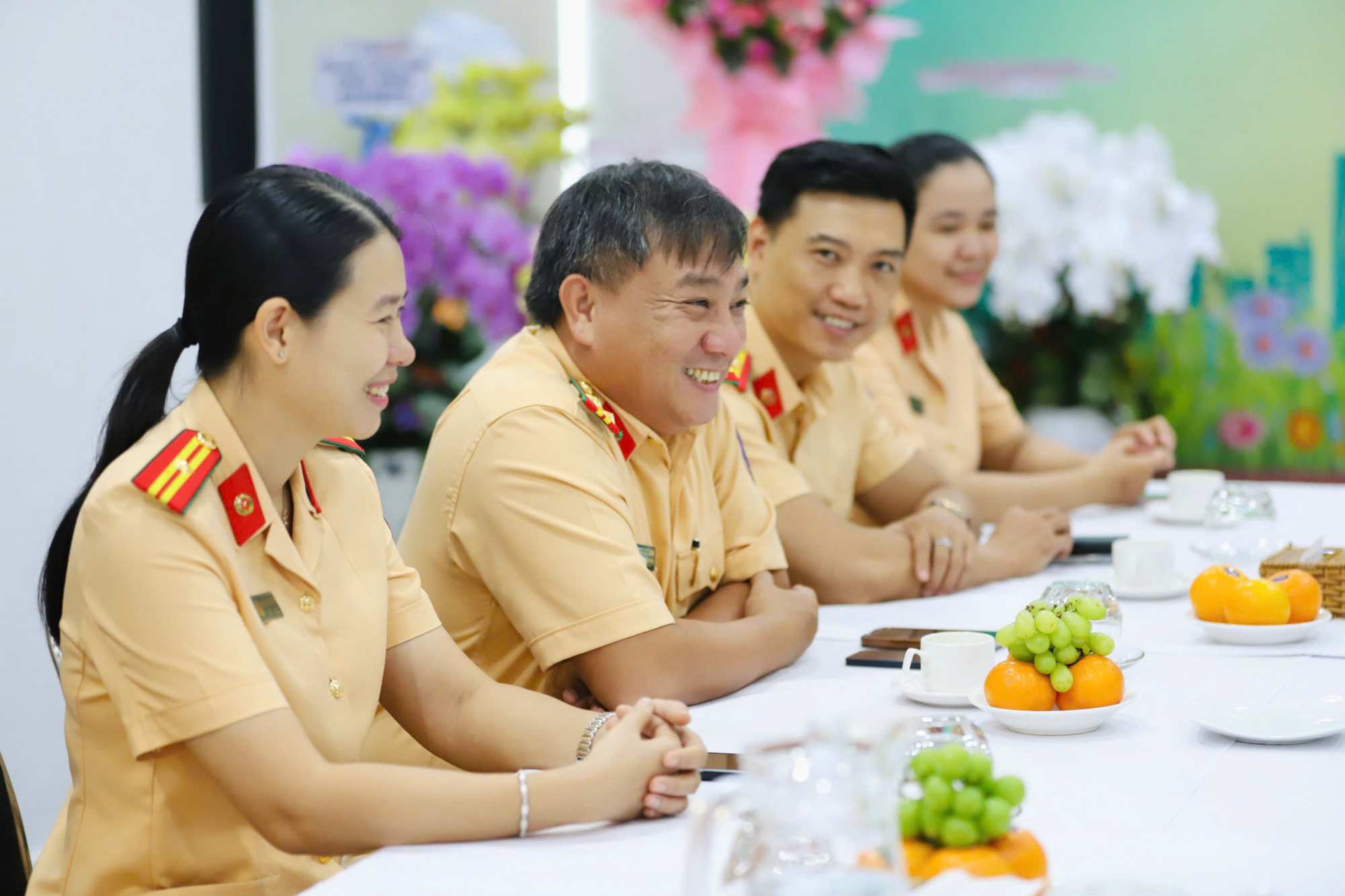 Đoàn CSGT Công an TPHCM  thăm Báo Phụ Nữ