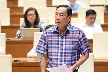 Đại biểu Phạm Văn Hòa (đoàn Đồng Tháp) - ảnh: QH