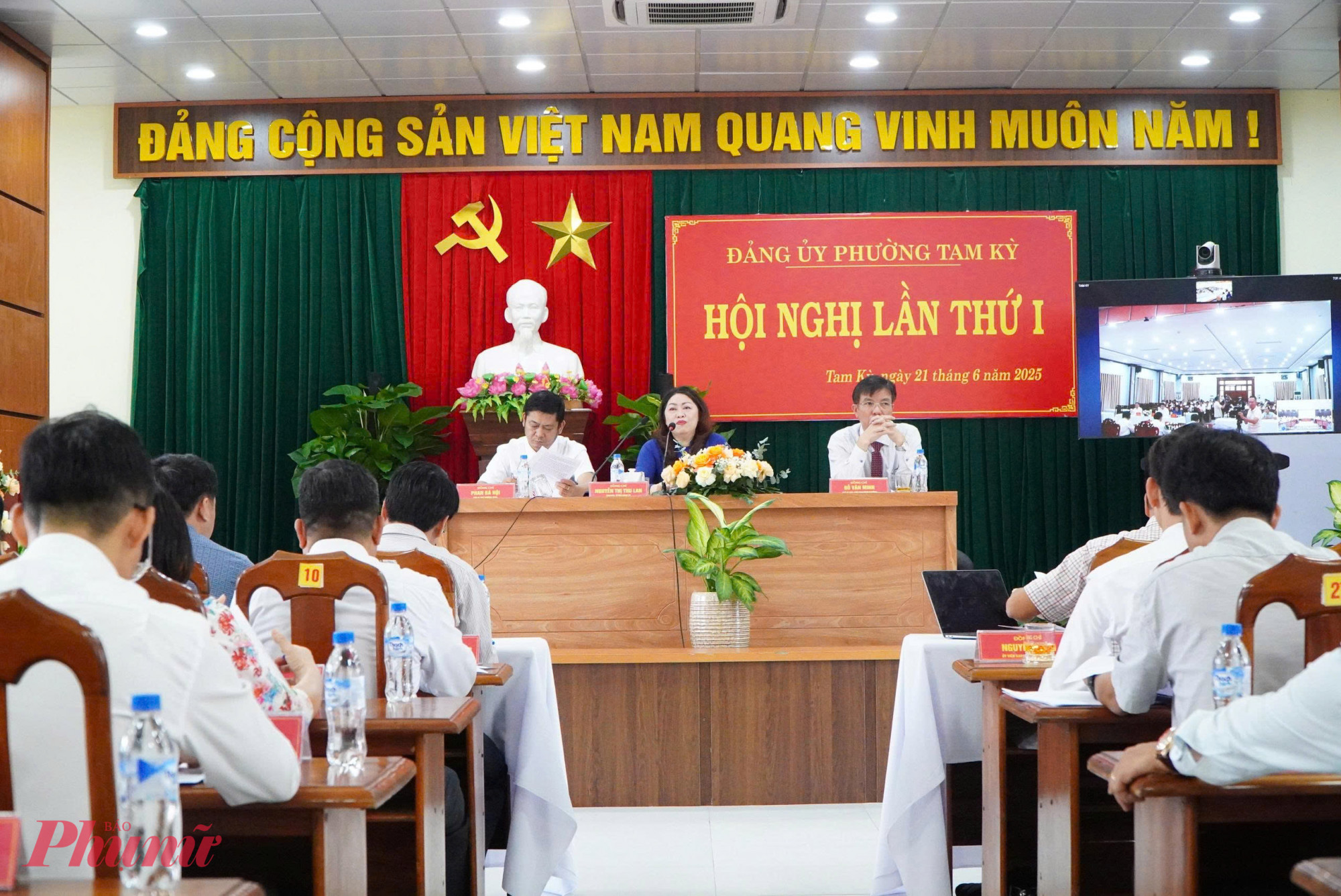 Đảng uỷ phường Tam Kỳ, TP Đà Nẵng (mới) vận hành thử nghiệm hội nghị lần thứ nhất