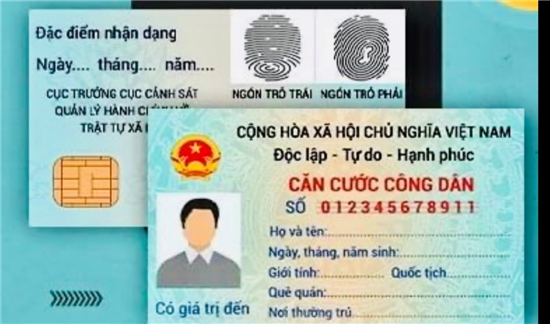 Số định danh cá nhân là dãy 12 chữ số trên CCCD do Bộ Công an cấp (Ảnh minh hoạ)