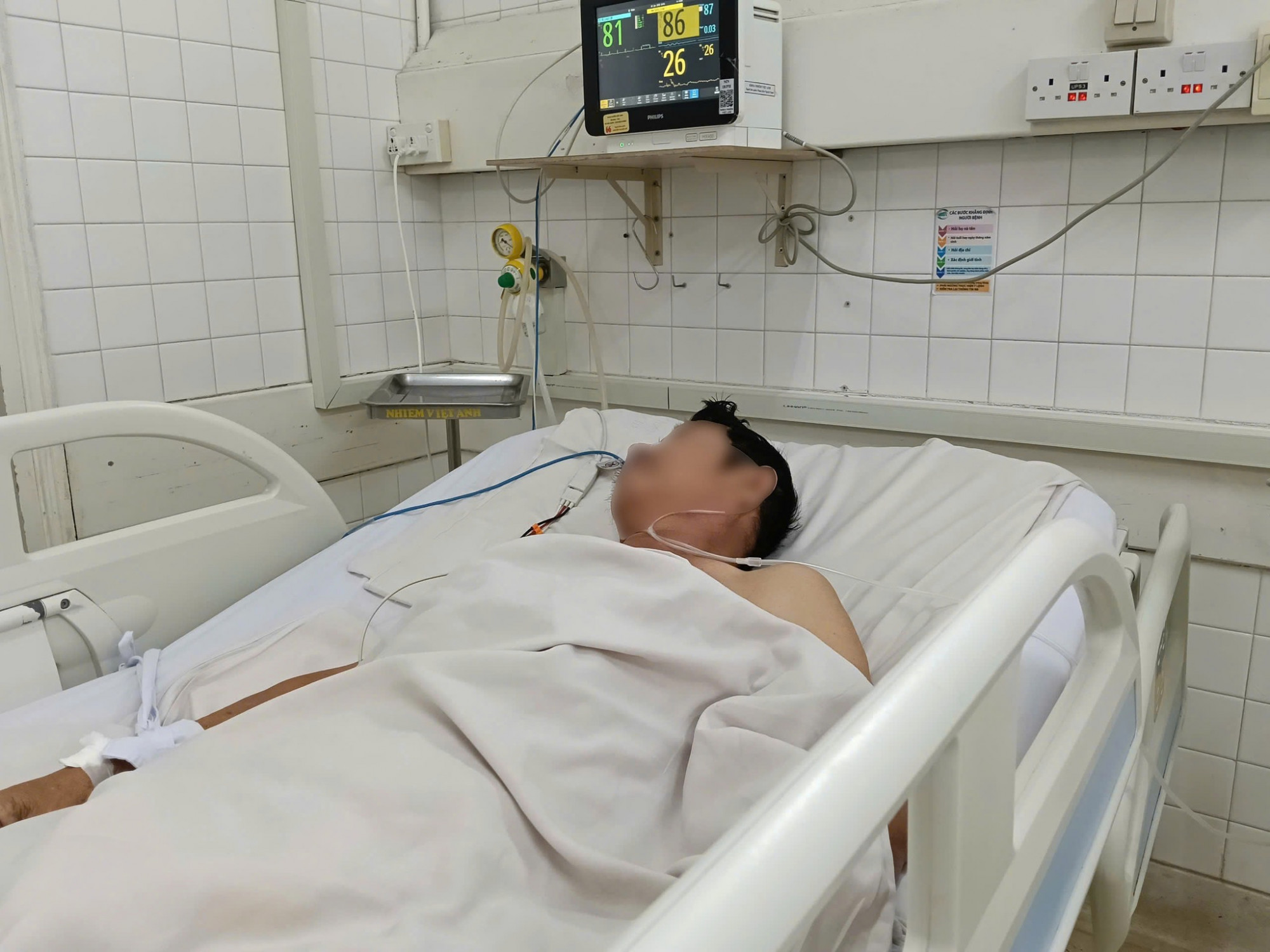 Bệnh viện Bệnh nhiệt đới TPHCM tiếp nhận 4, 5 ca bệnh zona thần kinh gây biến chứng viêm não, ảnh BV
