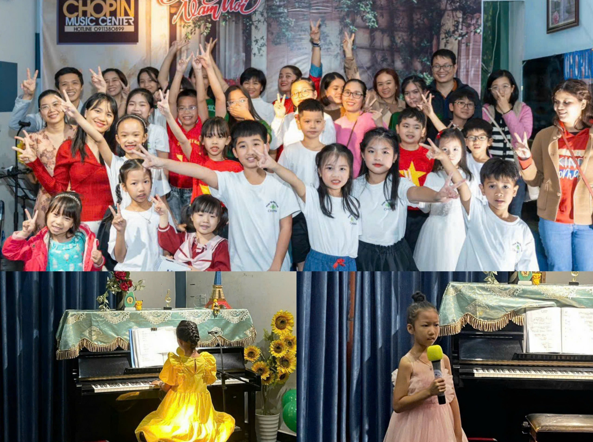 CMC là điểm hẹn lành mạnh, bổ ích nơi ươm mầm năng khiếu nghệ thuật và mang lại niềm vui cho các bạn nhỏ - Ảnh: CMC