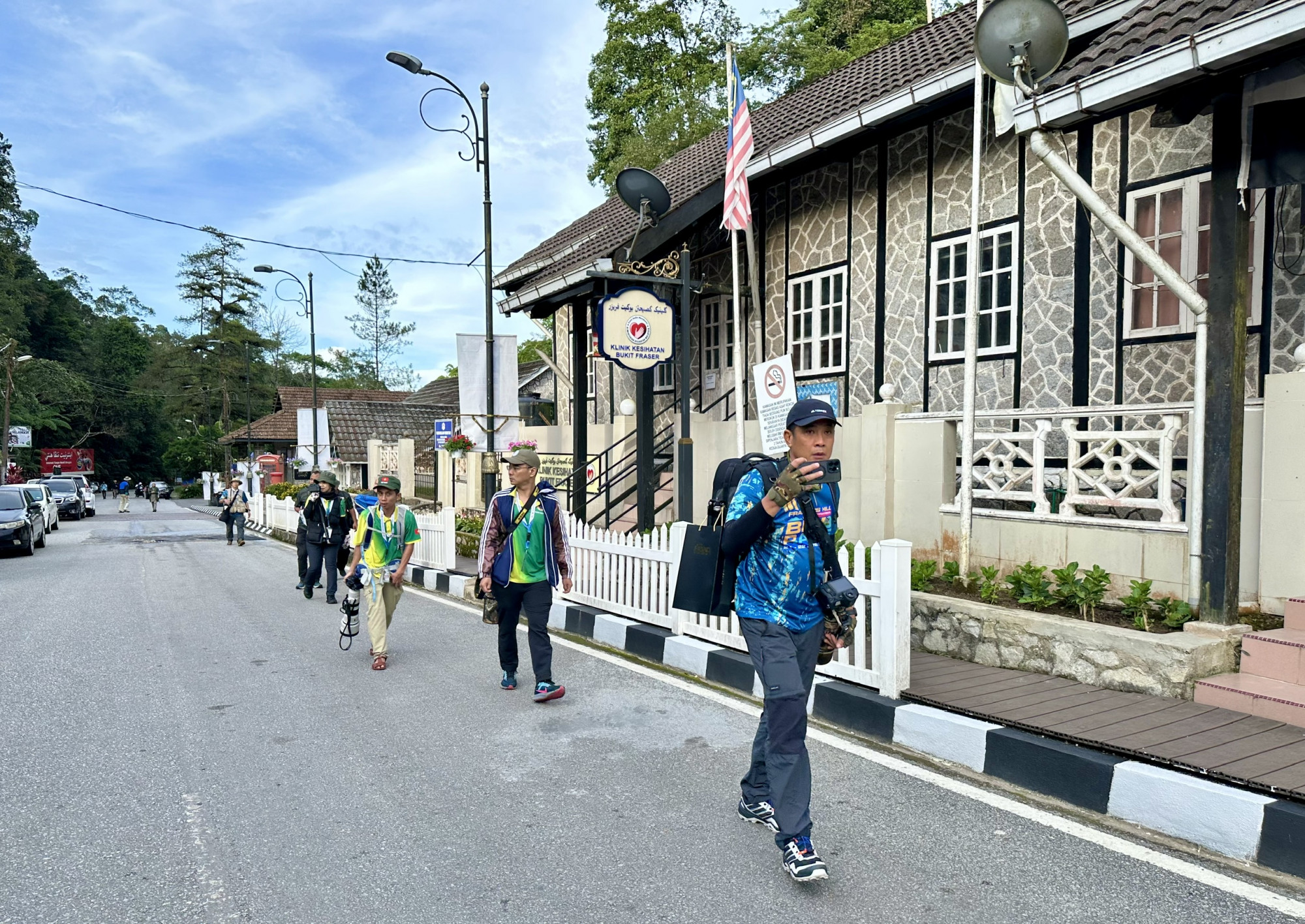 Fraser’s Hill - “thiên đường chim” và hành trình đáng nhớ của các nhiếp ảnh gia Việt Nam Những góc phố ở Fraser's Hill. Ảnh: N.H