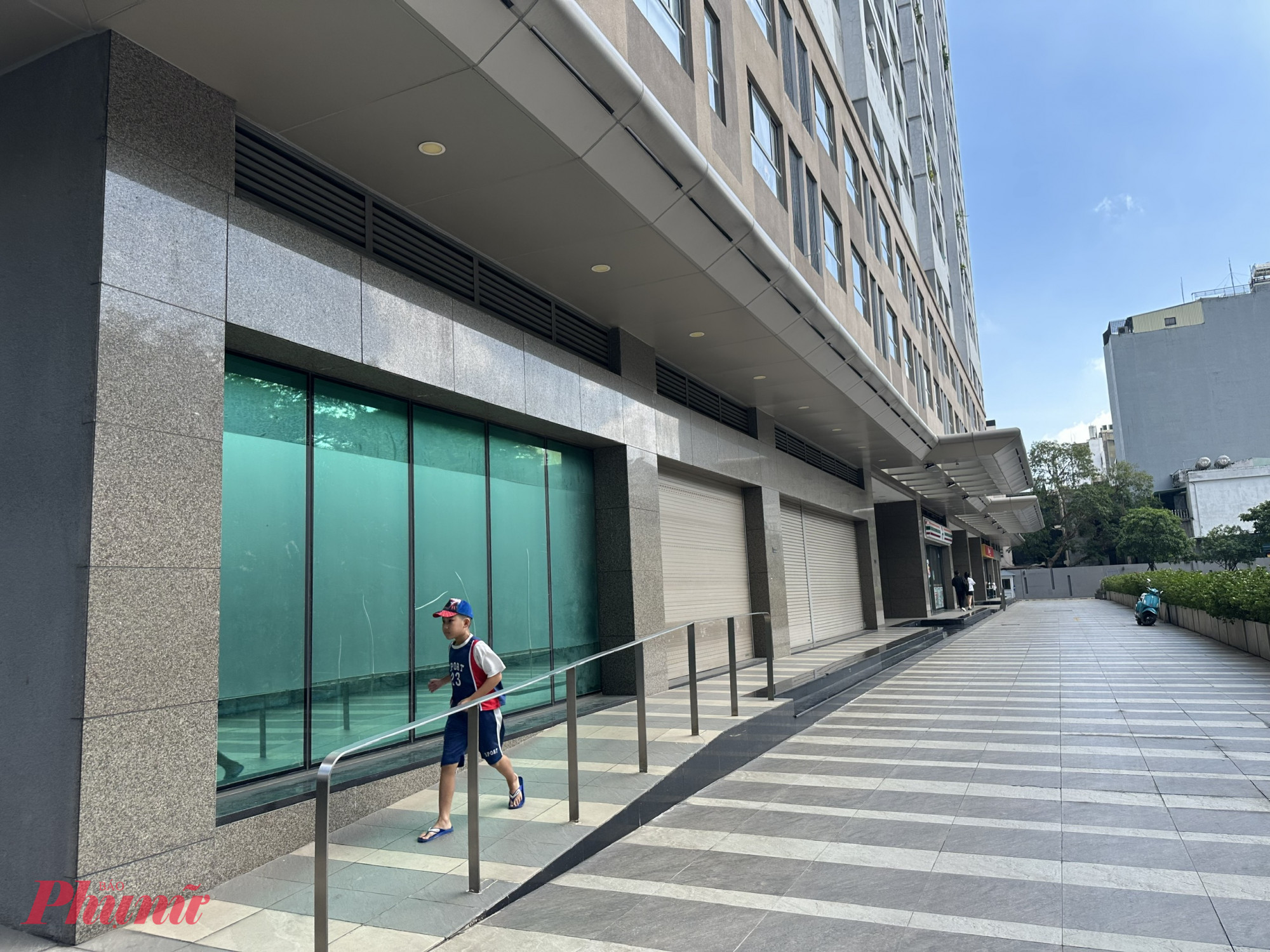 Shophouse tại tầng trệt dự án Botanica Premier (quận Phú Nhuận) để trống kéo dài, dù nằm gần sân bay và khu dân cư đông đúc.