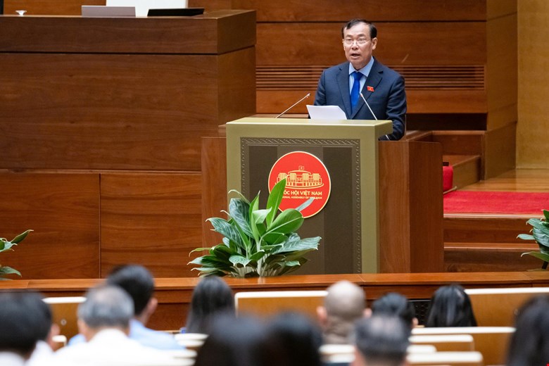 Chủ nhiệm Ủy ban Quốc phòng, An ninh và Đối ngoại Lê Tấn Tới - ảnh: QH