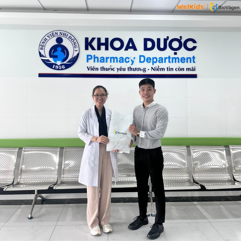 WelKids đồng hành cùng BioGaia trao tặng thuốc hỗ trợ các bệnh nhi