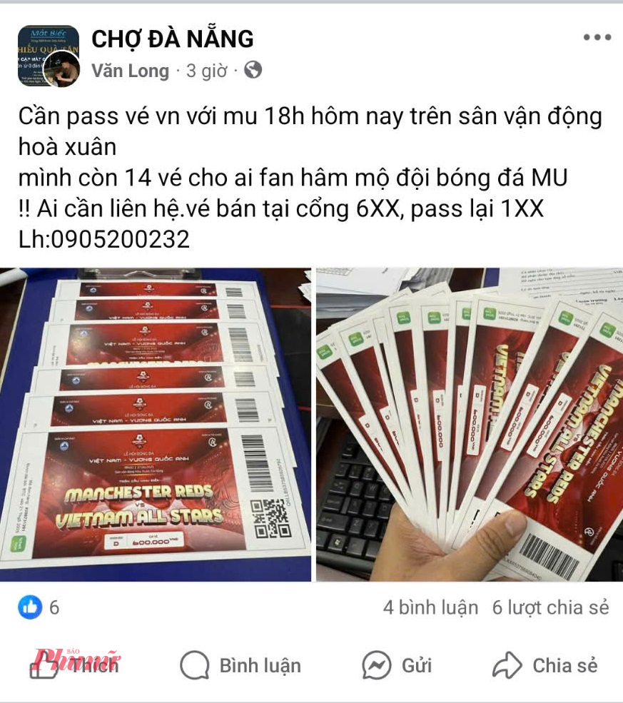 Vé xả xuống còn 100 ngàn