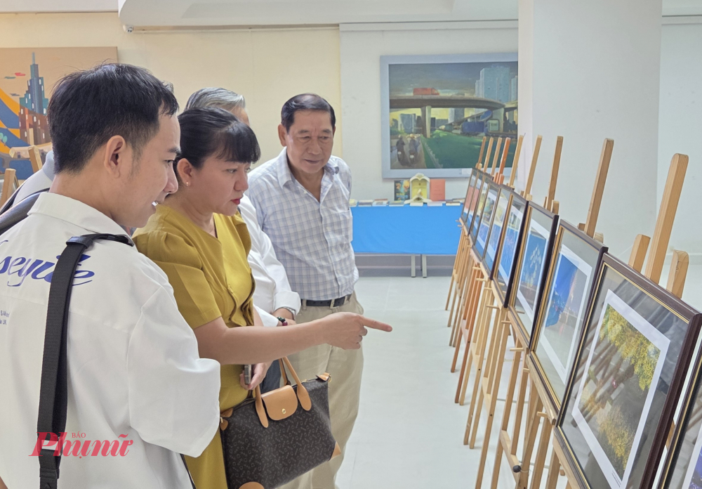 Nhiều tác phẩm ảnh giới thiệu cảnh đẹp, văn hóa của 3 thành phố.