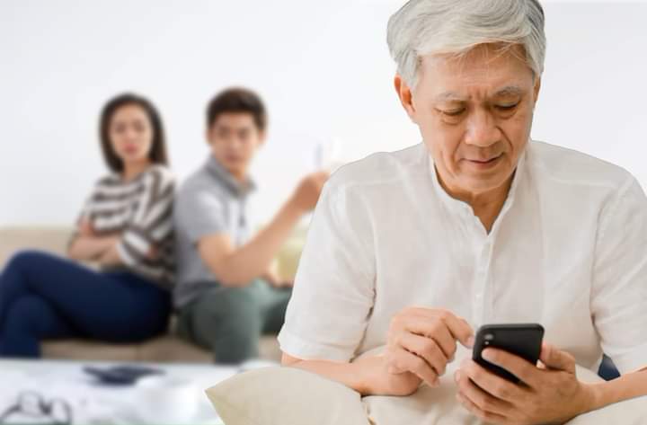 Ba chồng tôi hẹn hò với phụ nữ khác, tôi lại không thể nói ra (ảnh minh hoạ)