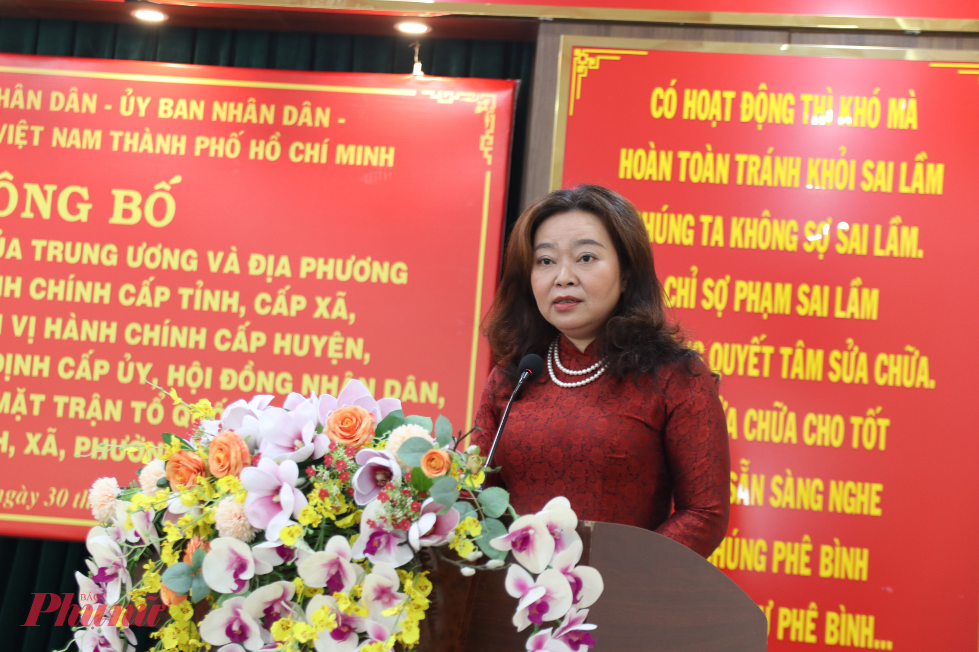 Ra mắt phường, xã mới tại TPHCM: Dấu ấn trên hành trình kiến tạo đô thị hiện đại, nghĩa tình Bà Nguyễn Trung Châu Tuyên - Phó Bí thư Đảng ủy phường Cầu Ông Lãnh